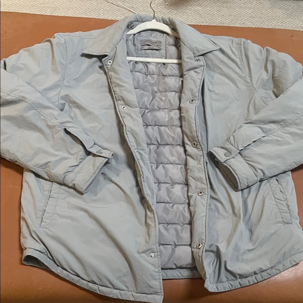 Industrie Clothing Light Gray Puffer Jacket